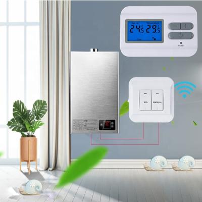 China Floor Heating System Digital Wireless Room 433Hz Heating Thermostat for sale