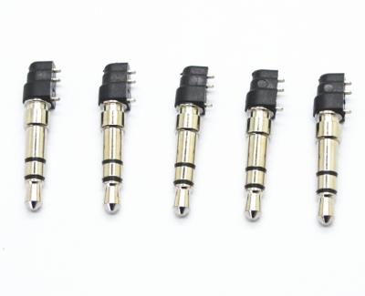 China audio & Wholesale 3.5mm PCB 3 Post Audio Video Connectors Nickel Plated PCB Socket for sale