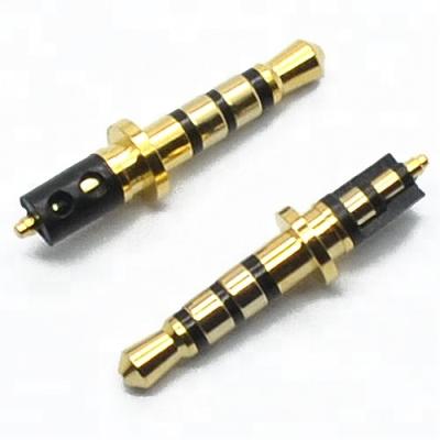 China audio & 2.5mm trrs 4 Video Pole Nickel Or Gold Plated Male Audio Jack Headphone Plug Audio Connector for sale