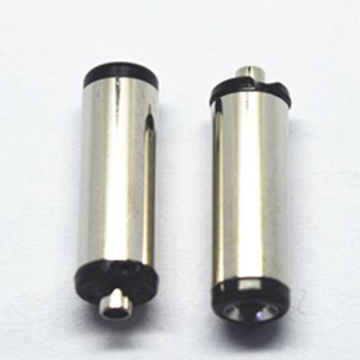 China Commercial High Quality Nickel Plated 2.1*5.5 Mm Male DC Power Plug for sale