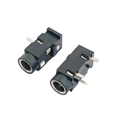 China New Design 3.5mm Audio Nickel Plated 3 Pole Stereo Audio Female Jack Connector for sale