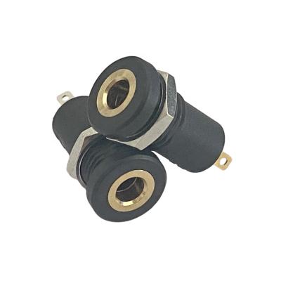 China audio & Video Gold Plated 3.5mm 4 Pole Female Jack Socket Connector Mounted for sale