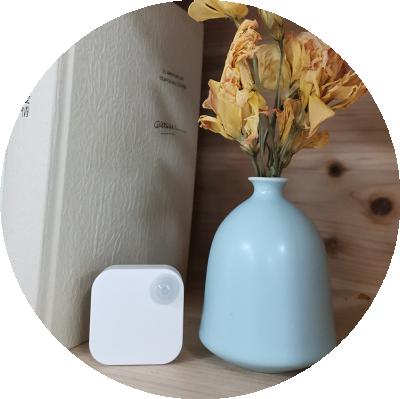 China iBeacon Ble PIR Sensor Digital PIR Detector Wireless PIR iBeacon/Eddystone for Detecting Human Motions and States for sale