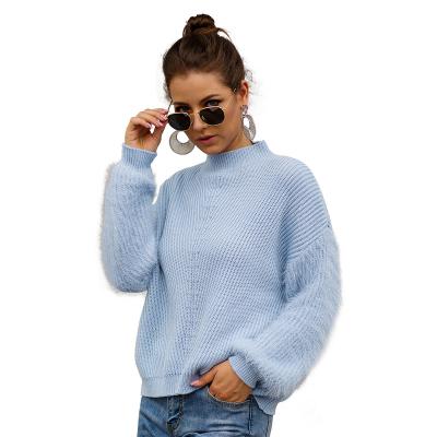 China Plus Size Chunky Knit Cashmere Sweaters Women Wholesale Womens Mohair Sweater 2019 Fashion Women Ladies for sale