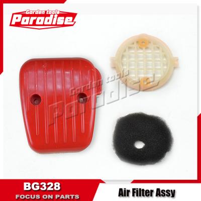 China Gasoline 2-Stroke Air Filter Assy Brush Cutter Spare Parts Oil Trimmer BG328 for sale