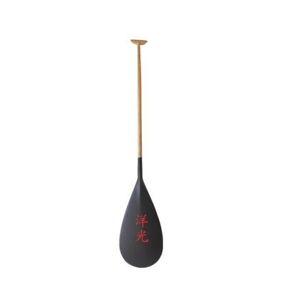 China Carbon Fiber Canoe Paddle Canoe Paddle With Wooden Bent Shaft And Carbon Blade Top Shaft for sale