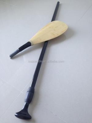 China Surfboard Adjustable Kayak Paddle Carbon Paddle Adjustable/Non-Adjustable Bamboo Sip Paddle for sale