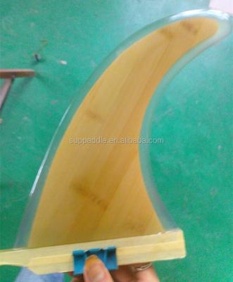 China OEM/ODM Wholesale Retro Surfboard Single Fins Finish Bamboo Fins Surf Bamboo Fins for sale