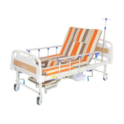 China Good Price YB-A12 Medical Patient Bed Hospital Home Care Cheap Multi Functional Manual Nursing Bed For Handicapped for sale