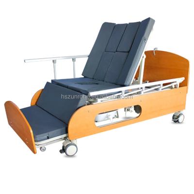 China Multi Function Medical Multi Function Wooden Home Care Nursing Bed Price Beds Electric Patient Hospital Bed for sale