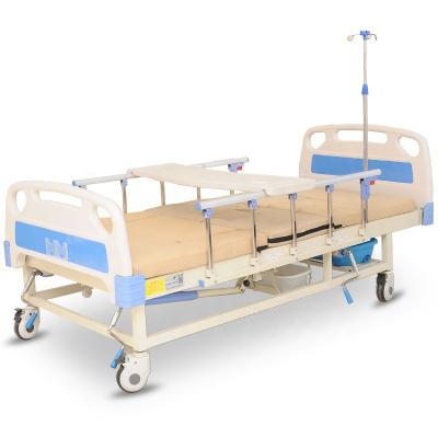 China YB-A09 modern factory produce manual hospital crank equipment bed health care 3 bed for sale