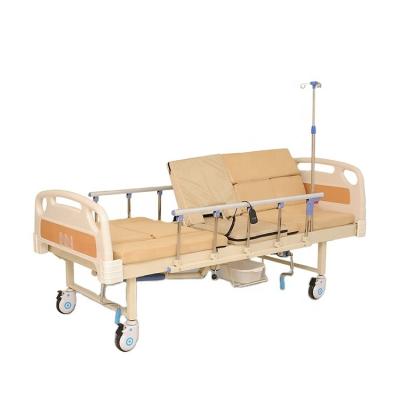 China Electric Hospital Bed 2 Function Medical Nursing Patient Bed With Toilet For Patient for sale