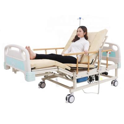 China YB-A19 Five Functions Hospital Bed Five Functions Medical Hospital Nursing Home Electric Patient Beds for sale