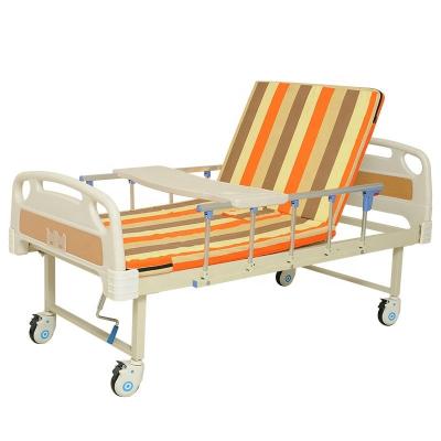 China Modern Best Selling One Function Medical Clinic Adjustable Manual Hospital Bed Price for sale