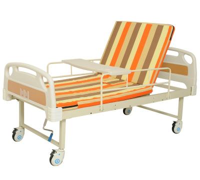 China Single Single Function Metal Rocker Medical Hospital Bed for sale