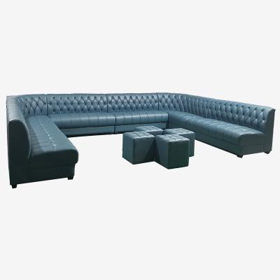 China Modern Customized Modern Sofa L Shape Bar Furniture Bar Booth Furniture With OEM Service for sale