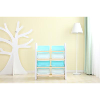 China Easy To Install Kids Furniture Baby Chest Corner Cupboard Rack Drawer Toys Storage Children Plastic Cabinets for sale