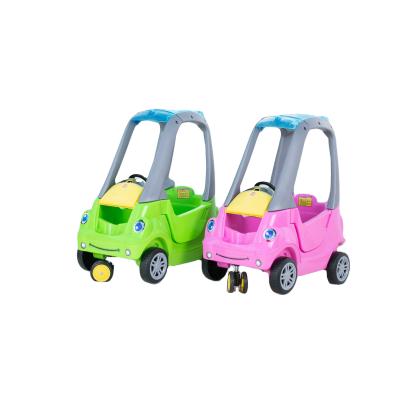 China Easy To Install Factory Sale Various Pe Ride On European Style Small Plastic Child Toy Car for sale