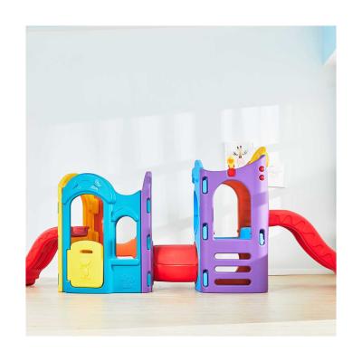 China Easy To Install Children'S Toy Leisure Area Plastic Slide Wholesale High Quality Playhouse Fun Floor for sale