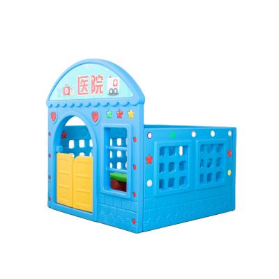 China Easy To Install School Play Equipment Colorful Home Use Doll Plastic Kids Playground Houses for sale