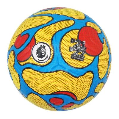 China Football match 2021 2022 good quality size 5 size 4 PU seamless balls club team printing custom training soccer ball match soccer balls for sale