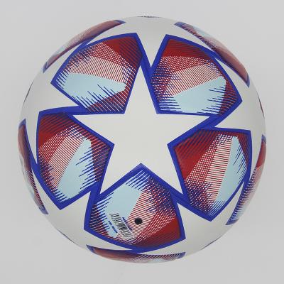 China 2020-2021 Football Match LOGO Soccer Ball Custom Seamless Football Training Size 5 Balls in White for sale