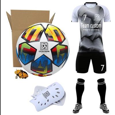 China Team Soccer Uniform Sets Custom Made Blank Quick Dry Printing LOGO Ball Soccer Match Forming Breathable Quick Dry White Tank Tops for sale