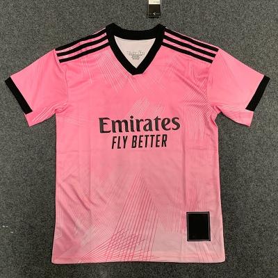 China 2022 joint top thai top thai soccer singlets top club soccer fans version breathable quick dry pink shirts for sale