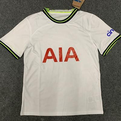 China 22-23 New Home Season Football Club Home Season Fans Version Breathable Quick Dry Shirts White Senior Thai Football Tank Tops for sale