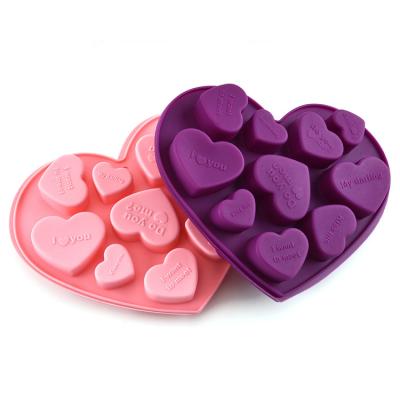 China New Arrival Sustainable Design Chocolate Mold Food Grade Chocolate Mold For Valentine's Day Hot Sale 3d Chocolate Mold for sale