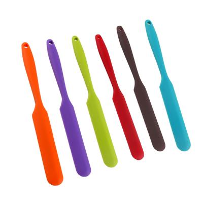 China Wholesale hot sale viable tools silicone household bakewares cake baking spatulas for cake instock silicone knife for sale