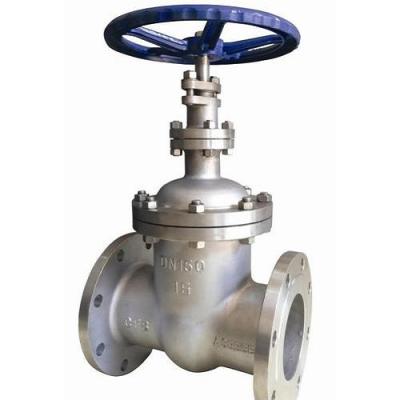 China SS Stainless Steel Flanged Gate Valve Industrial Open And Close Valve for sale