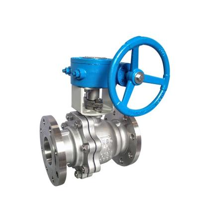 Chine Valve à demi-balle excentrique à hémisphère montée sur le côté DN40-1000 à vendre