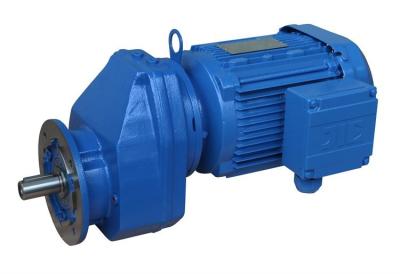 China Inline Helical Gear Reducer Helical Reduction Gearbox Gusseisengehäuse zu verkaufen