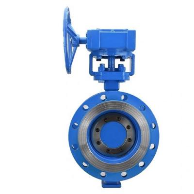 China Valva de borboleta de flange único ou duplo DN50mm-800mm ((2''-32') à venda