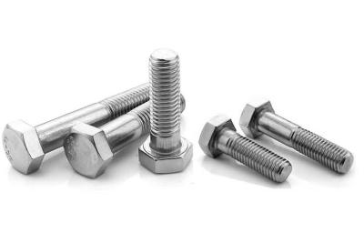 China Steel Hexagon Screw Head Bolts Hex Cap Bolts For Construction Automobile Engineering Industries for sale