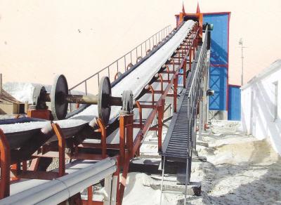 China Long Distance Material Handling Equipment Heavy Duty Rubber Conveyor Belt for sale