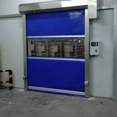 China Modern Warehouse Security Automatic PVC Rolling Shutter High Speed ​​Door for sale