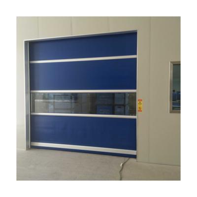 China Modern Automatic Plastic PVC Sliding Door Rolling Shutter Industrial High Speed ​​Door For Warehouse for sale