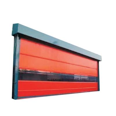 China High Cycle Using Application Industry Fast Fast Fold Up High Speed ​​Shutter Door Flexible PVC Shutter Stack High Speed ​​Doors for sale