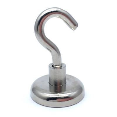 China Industrial Super Strong Magnet Neodymium Magnetic Pot Magnet Hook for sale