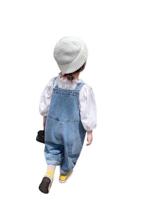 China Gently 2021 Cost Effective Comfy Toddler Jeans Kinder Girl Pants For Girls for sale