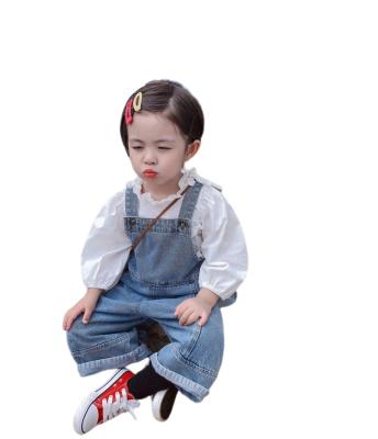 China Soft Support Custom Models Girl Jeans Kids Fashion Children's Products Jeans Girls for sale