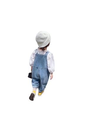 China Soft Feeling Girls Soft Very Practical Blue Jeans Pants Kids Jeans Pants For Girl for sale