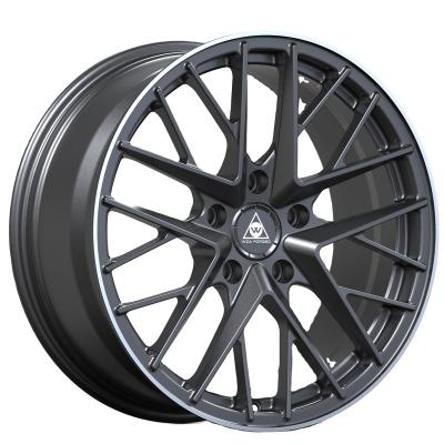 China Hot Selling Light Style Size Car Wheel Hub Black Silvery Customized Alloy Forged Wheels Boss For Porsche for sale