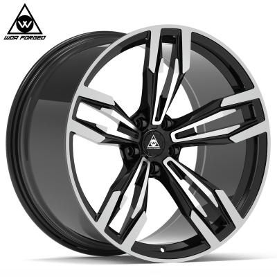 China M5 M6 F12 F13 E63 E64 style light rims forged 20 inch ruote wheels 17 18 19 cerchi 3 5 7 series B3 B5 B7 customized wheels rims for BMW for sale