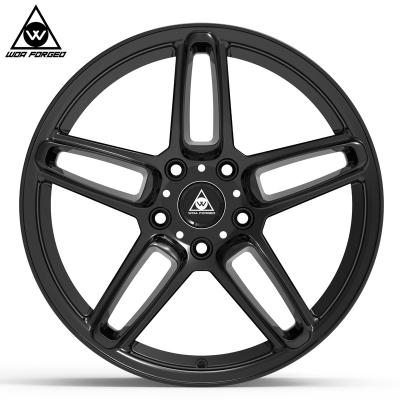 China Lightweight Style 5*120 5*130 5*114.3 Edge Black Motorsport Forged Wheels For Audi RS5 Porsche BMW E46 E60 E39 M3 M4 Mercedes Benz Wheels for sale