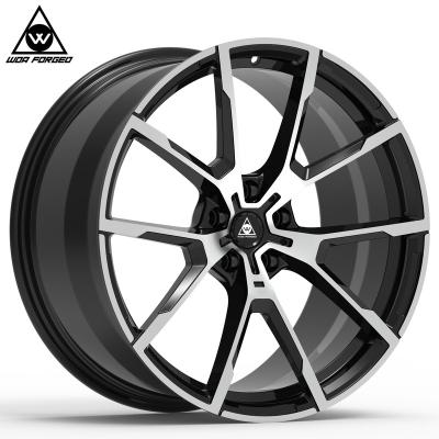 China Original factory light style 17/18/19/20/21 inch rims for BMW machine face pcd 5x120 114.3 matte black aluminum alloy wheels for sale