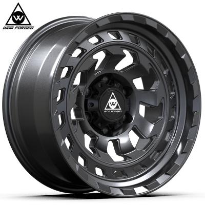 China Lightweight WOA FORGED Brand Forged Wheels 17 Inch 18 Inch 6061-T6 Custom Off-Road Wheel 17x9J 18*9J 6x139.7 5x130 5x150 5x127 for sale