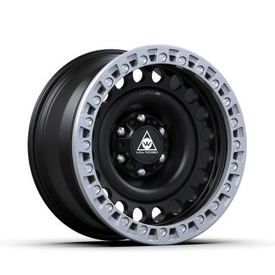 China Factory Wholesale Off Road Style Forged Wheels 17 Inch 18 Inch 6061-T6 Off-Road Wheel Beadlock Ring for sale